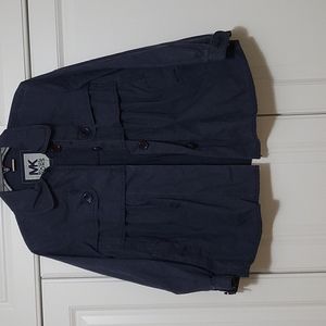 Michael Kors cropped trench style jacket.